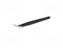KNIPEX Pinza acodada de precisión 155 mm negro