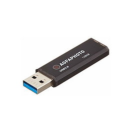 AgfaPhoto 10572 USB 3.0 Gen 1 128GB Tapa Negro