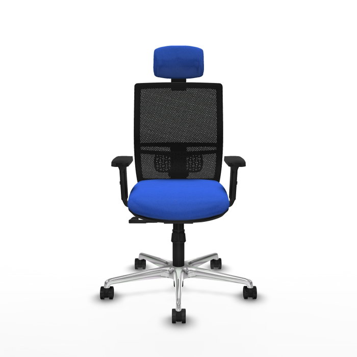 PIQUERAS Y CRESPO Silla de oficina Yunquera Azul y Negro PIQUERAS Y CRESPO Silla de oficina Yunquera Azul y Negro