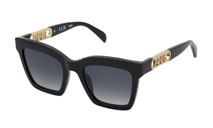 Tous STOB91-520700 Gafas de sol para mujer con cristal gris degradado Tous STOB91-520700 Gafas de sol para mujer con cristal gris degradado