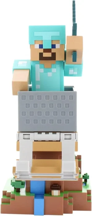 EXQUISITE GAMING Cable Guy Diamond Steve Minecraft 20cm