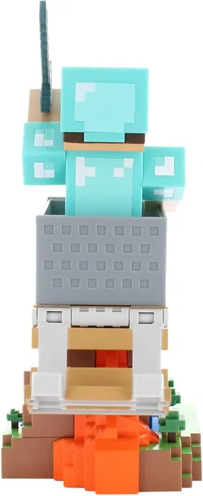 EXQUISITE GAMING Cable Guy Diamond Steve Minecraft 20cm