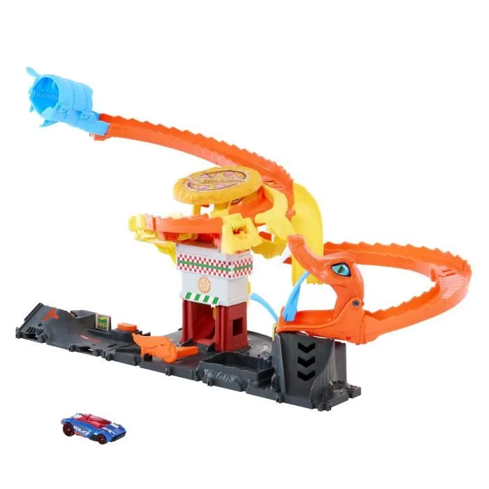 Hot Wheels City Ataque de la Serpiente con vehículo 1:64