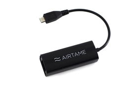 AIRTAME Adaptador Ethernet para Airtame, Micro-USB a RJ-45, para conexión de red estable