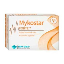 Espadiet Mykostar Forte 7 45 Cápsulas | Fortalece el Sistema Inmune y Reduce el Cansancio y la Fatiga