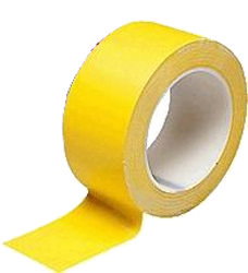 Cinta aislante amarilla de 10 m x 19 mm Cinta aislante amarilla de 10 m x 19 mm