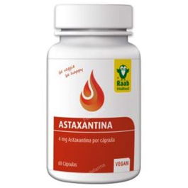 RAAB VITALFOOD Astaxantina Alga 4mg 60 Cápsulas Veganas
