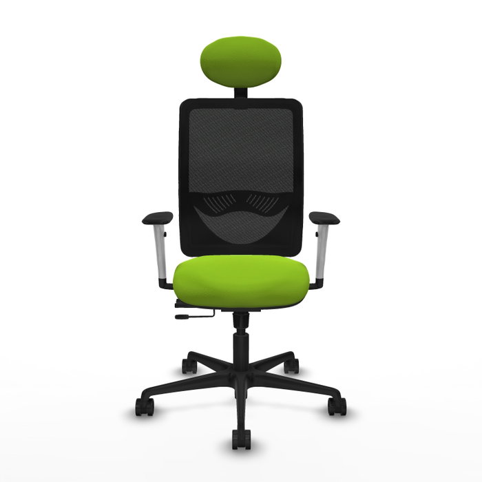 PIQUERAS Y CRESPO Silla de oficina Zulema Pistacho y Negro PIQUERAS Y CRESPO Silla de oficina Zulema Pistacho y Negro