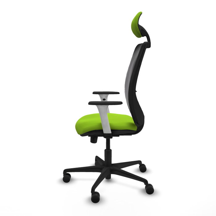 PIQUERAS Y CRESPO Silla de oficina Zulema Pistacho y Negro PIQUERAS Y CRESPO Silla de oficina Zulema Pistacho y Negro