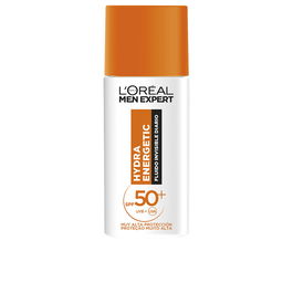 L'Oréal Paris MEN EXPERT Hydra Energetic Fluido Protector Invisible Diario SPF50+ para Hombre 50 ml