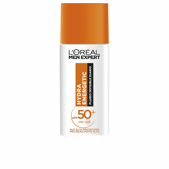 L'Oréal Paris Men Expert Hydra Energetic Fluido Invisible Diario SPF 50+ 50 ml L'Oréal Paris Men Expert Hydra Energetic Fluido Invisible Diario SPF 50+ 50 ml