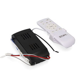 Edm Recambio Mando a Distancia + Receptor para Ventiladores 33831 y 33832