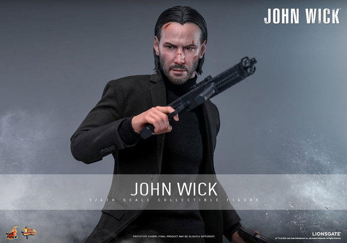 Hot Toys Movie Masterpiece 1/6 John Wick Figura de 31 cm