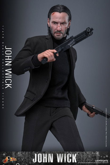 Hot Toys Movie Masterpiece 1/6 John Wick Figura de 31 cm