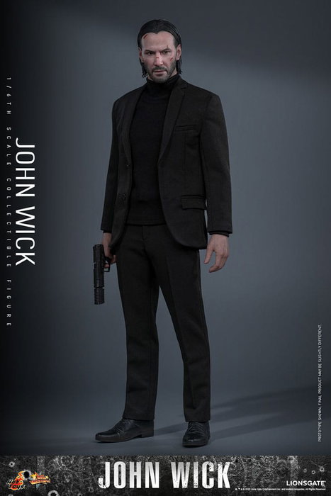 Hot Toys Movie Masterpiece 1/6 John Wick Figura de 31 cm