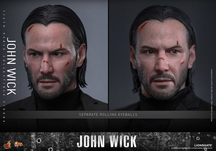 Hot Toys Movie Masterpiece 1/6 John Wick Figura de 31 cm