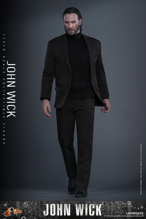 Hot Toys Movie Masterpiece 1/6 John Wick Figura de 31 cm