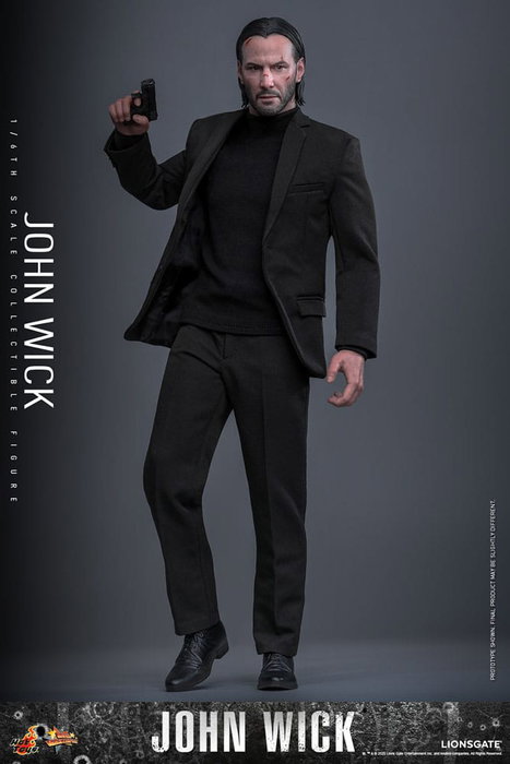 Hot Toys Movie Masterpiece 1/6 John Wick Figura de 31 cm
