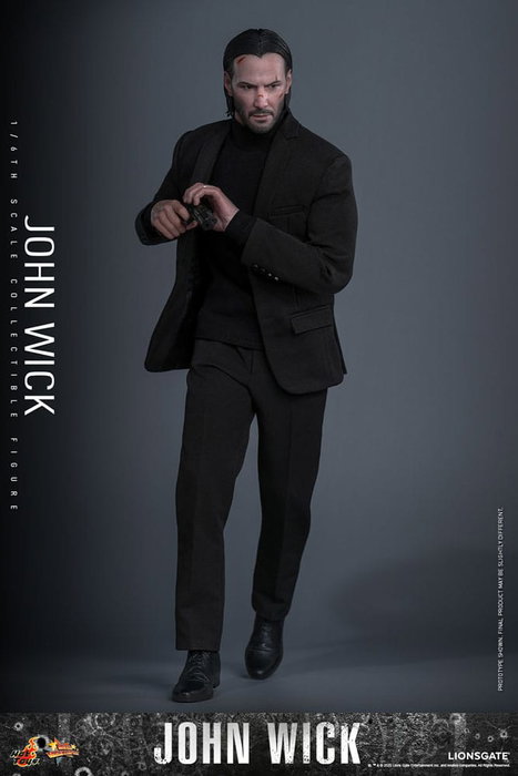 Hot Toys Movie Masterpiece 1/6 John Wick Figura de 31 cm