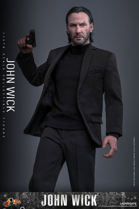 Hot Toys Movie Masterpiece 1/6 John Wick Figura de 31 cm