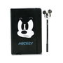 Caja Regalo con Diario y Bolígrafo Fashion Angry Disney Mickey Mouse Negro
