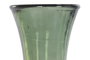 DKD Home Decor Jarrón de Cristal Reciclado Artesanal Verde 30x30x100 cm