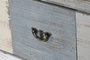 DKD Home Decor Cajonera Cottage Aged Gris Multicolor 100 x 40 x 80 cm