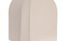 DKD Home Decor Jarrón de Gres Rugoso Blanco