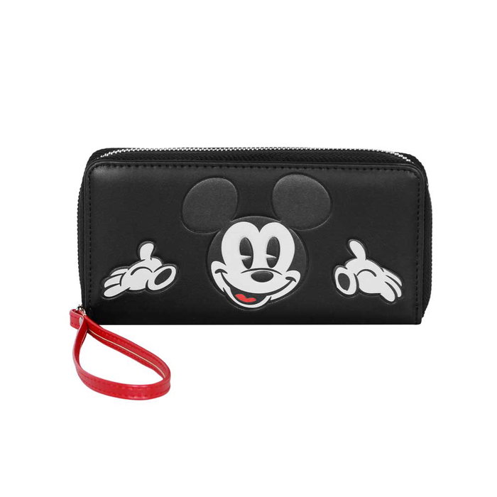 Disney Mickey Mouse Billetero Essential Face Multicolor con 12 Compartimentos para Tarjetas, Dos para Billetes y Monedero con Cremallera Disney Mickey Mouse Billetero Essential Face Multicolor con 12 Compartimentos para Tarjetas, Dos para Billetes y Monedero con Cremallera