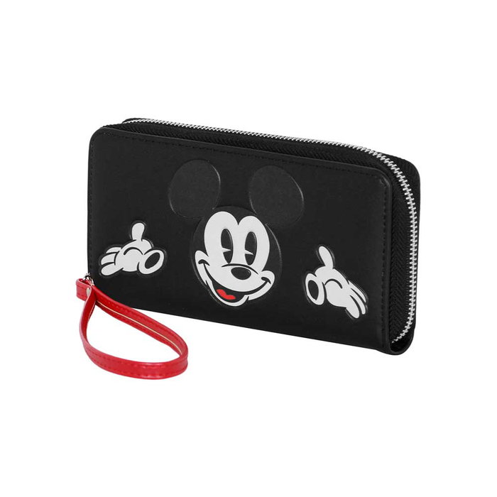 Disney Mickey Mouse Billetero Essential Face Multicolor con 12 Compartimentos para Tarjetas, Dos para Billetes y Monedero con Cremallera Disney Mickey Mouse Billetero Essential Face Multicolor con 12 Compartimentos para Tarjetas, Dos para Billetes y Monedero con Cremallera