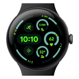 Google Pixel Watch 3 (45mm) WiFi Obsidian