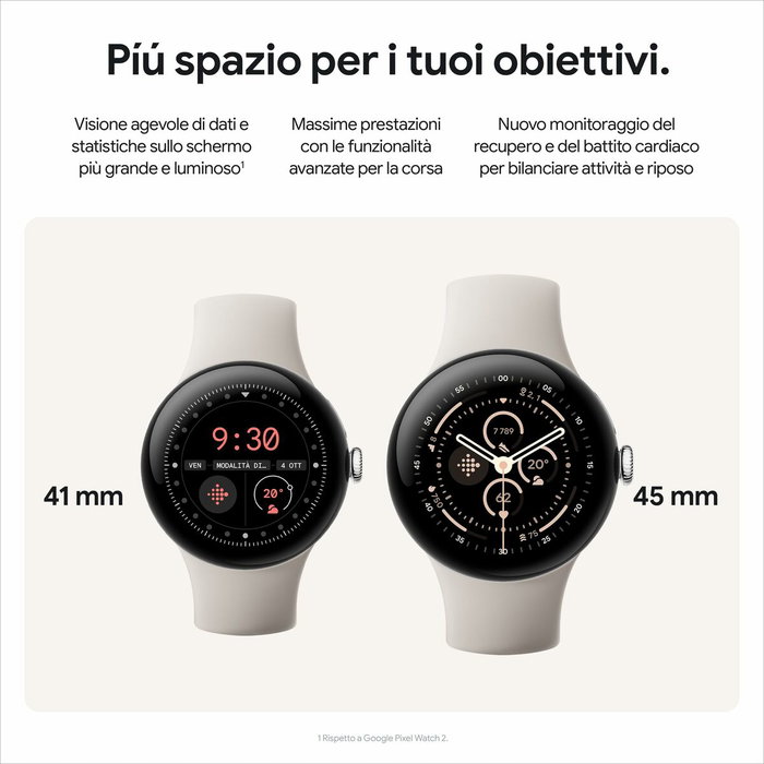Google Pixel Watch 3 (45mm) WiFi Obsidian