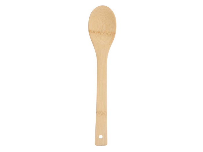 Kinvara Cuchara Bambu Cocina 30 cm x 0.8 cm x 6 cm Marron (Set de 24)