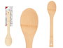 Kinvara Cuchara Bambu Cocina 30 cm x 0.8 cm x 6 cm Marron (Set de 24)