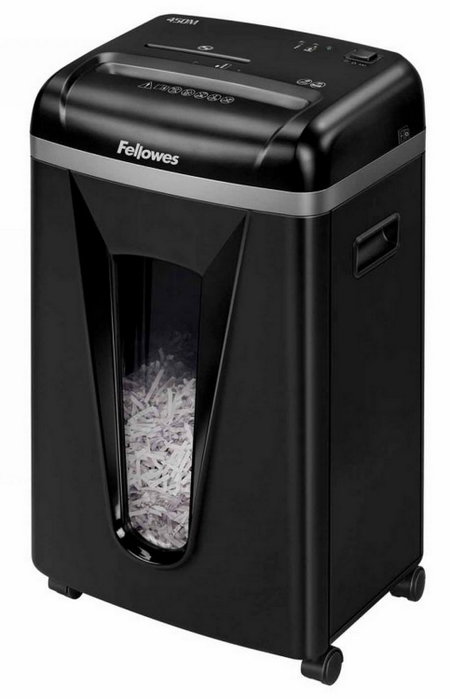 Fellowes Powershred 450M Trituradora de Papel Microcorte P-5 Negra