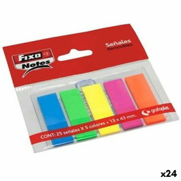 Fixo Marcadores Adhesivos Banderitas PET 13x43mm Surtido Neón