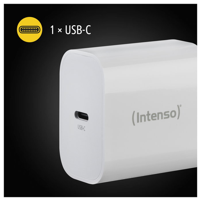 Intenso Power Adapter W20C Blanco 1x USB-C 20W Intenso Power Adapter W20C Blanco 1x USB-C 20W