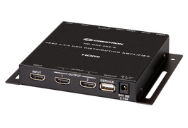 Crestron HD-DA2-4KZ-E Amplificador de distribución HDMI 1:2 con soporte 4K60 4:4:4 y HDR