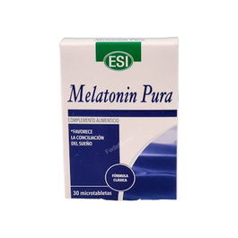 TREPATDIET-ESI Melatonina Pura 1Mg 30 Comprimidos Ayuda a Conciliar el Sueño