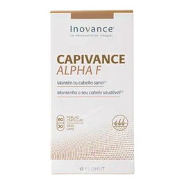 INOVANCE Capivance Alpha F 60 Perlas para el Mantenimiento del Cabello