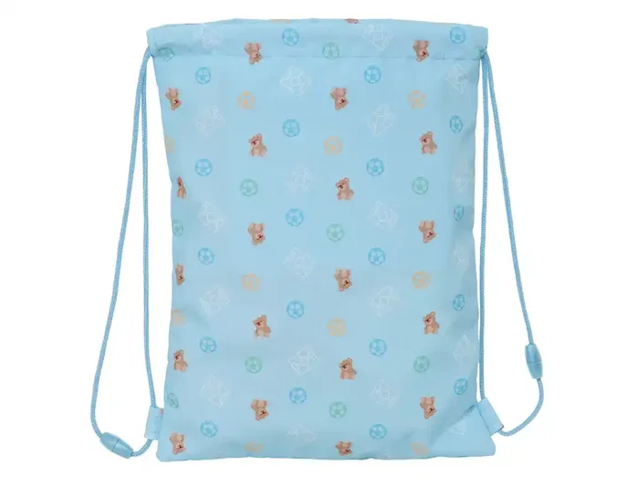 Safta Saco Plano Junior Real Madrid Azul 26x34x1cm