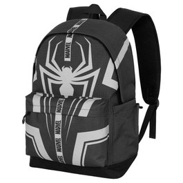 Marvel Spiderman Mochila HS PLUS Town Negra 23L, Ripstop Antigoteo, Espalda Transpirable, Compartimento Porta-portátil