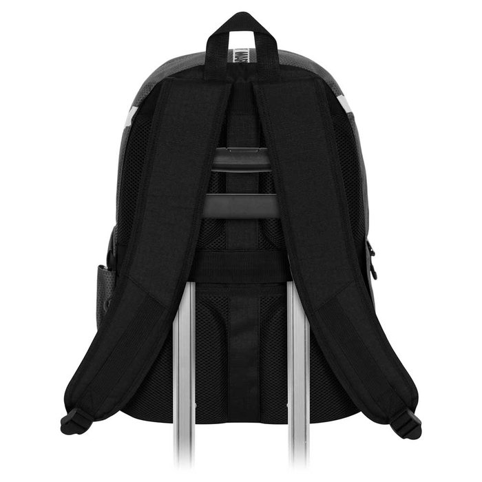 Marvel Spiderman Mochila HS PLUS Town Negra 23L, Ripstop Antigoteo, Espalda Transpirable, Compartimento Porta-portátil