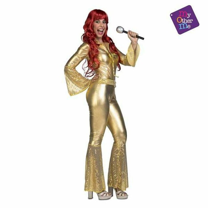 My Other Me Ladies Gold Disco Jumpsuit Talla M-L My Other Me Ladies Gold Disco Jumpsuit Talla M-L