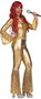 My Other Me Disfraz Adulto Ladies Gold Disco Jumpsuit Talla M-L