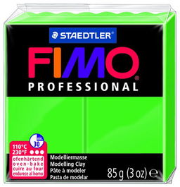 Pasta Modelar Fimo Professional Verde 85 Gr. (Set de 4)