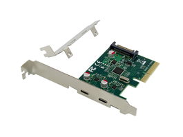 CONCEPTRONIC CONTROLADORA PCI EXPRESS X4 2 PUERTOS USB 3.2 GEN2 (2XUSB-C)