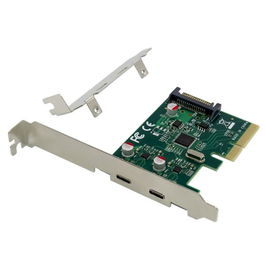 CONCEPTRONIC CONTROLADORA PCI EXPRESS X4 2 PUERTOS USB 3.2 GEN2 (2XUSB-C)