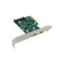Conceptronic EMRICK07G Tarjeta de expansión PCIe x4 con 2 puertos USB-C 3.2 Gen 2 de 10 Gbps