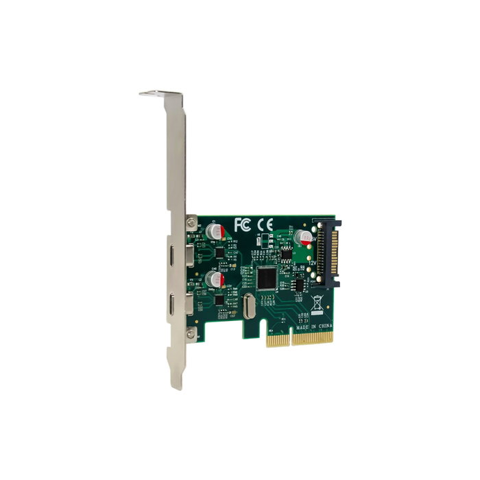 Conceptronic EMRICK07G Tarjeta de expansión PCIe x4 con 2 puertos USB-C 3.2 Gen 2 de 10 Gbps Conceptronic EMRICK07G Tarjeta de expansión PCIe x4 con 2 puertos USB-C 3.2 Gen 2 de 10 Gbps